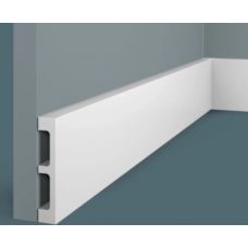 Плинтус под покраску из экополимера Cosca PX048